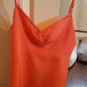 Rebecca Taylor Bright Pink Silk Tank
